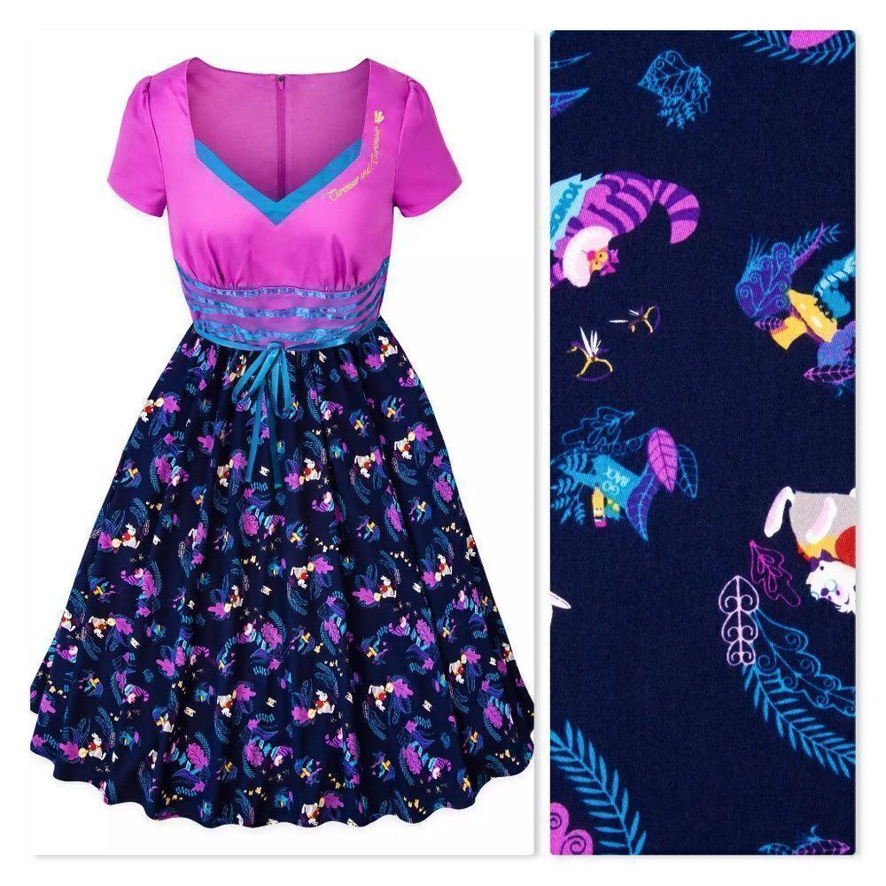 NEW! Disney The Dress Shop 'Alice in Wonderland' Retro Style Dress. - Picture 1 of 14